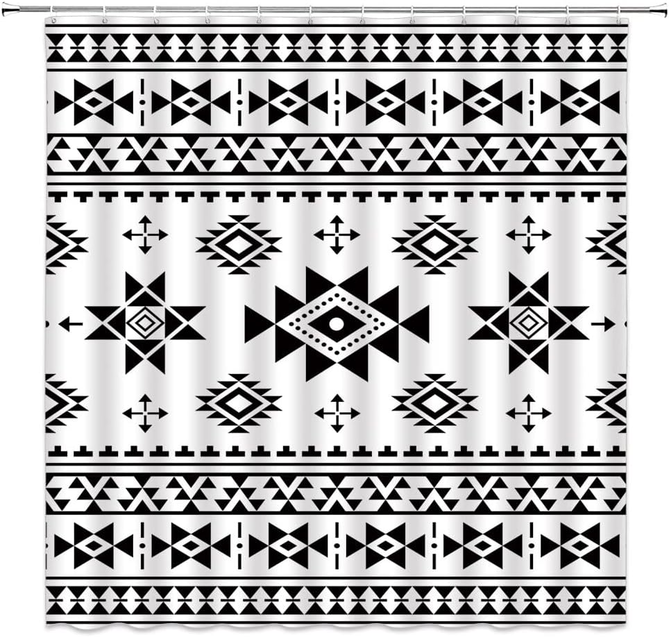 Southwest Native American Triangle Shower Curtain
