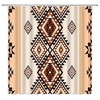 Southwestern Aztec Shower Curtain Native American Ethnic Navajo Abstract Print