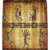 Southwestern Kokopelli Shower Curtain For Native American Decor