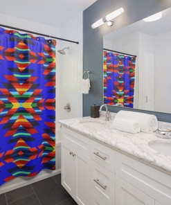 Southwestern Native American Style Shower Curtain for Your Bathroom