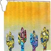 Southwestern Style Cactus Shower Curtain, Waterproof Bathroom Curtain For Home Hotel Decor With Unique Shower Curtains