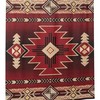 Southwestern Tribal Pattern Shower Curtain For Ethnic Bathroom Decor.