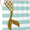Sparkling Mermaid-Tail Shower Curtain, Waterproof Bathroom Curtain For Home Hotel Decor With Unique Shower Curtains