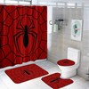 Spider-Man Bathroom Set with Matching Shower Curtain for a Cohesive Look