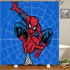Spiderman 3D Full Print Design Printed Shower Curtain