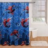 Spiderman Fabric Shower Curtain for a Vibrant Bathroom