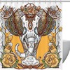Splendid Elephant Shower Curtain for Unique and Modern Bathroom Decor