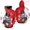Spooky Boston Red Sox Jack Skellington 3D Hoodie