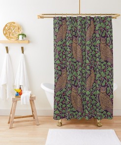 Spooky Gothic Bathroom Decor Owl Shower curtain Great Horned Owl for Unique Bathroom Decor