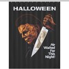 Spooky Halloween Michael Myerss Shower Curtain For Modern Bathrooms