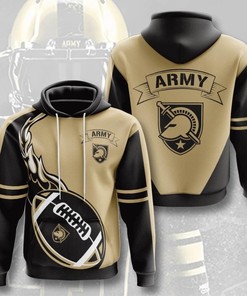 Sports American Football Ncaa Army Black Knights 3D All Over Print Hoodie - Zip-Up Style