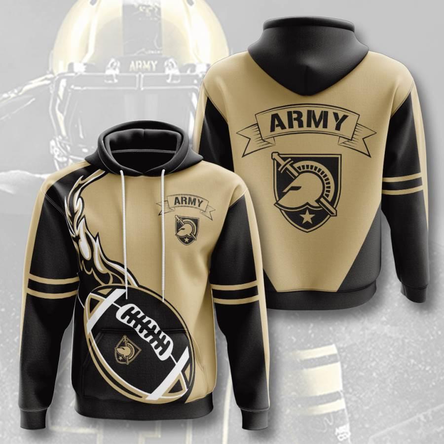 Sports American Football Ncaa Army Black Knights 3D All Over Print Hoodie - Zip-Up Style