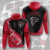 Sports American Football Nfl Atlanta Falcons Usa 3D Hoodie - Great For Outdoor Activities