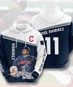 Sports Baseball Mlb Cleveland Indians Usa 3D Hoodie - All Over Print