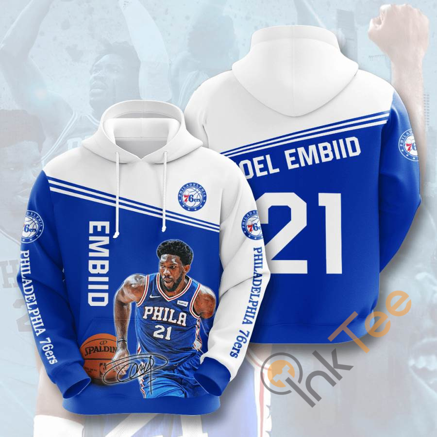 Sports Basketball Nba Philadelphia 3D Hoodie
