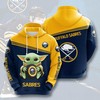 Sports Hockey Nhl Buffalo Sabres 3D All Over Print Zip Up Hoodie Option A Must-Have For Fans 