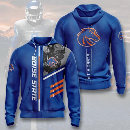 Sports Team Boise State Broncos All Over Print 3D Hoodie For Fans