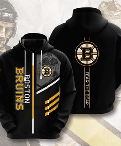 Sports Team Boston Bruins All Over Print 3D Hoodie For Fans