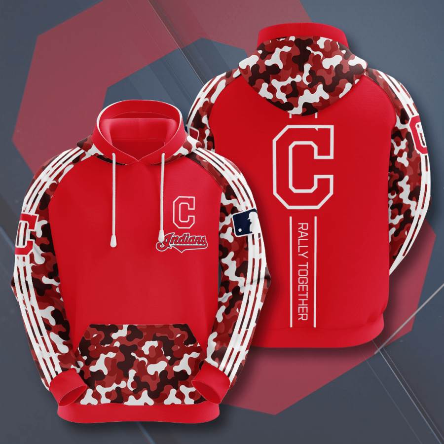 Sports Team Cleveland Indians 3D Hoodie - Perfect For Fans