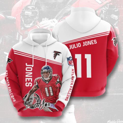 Sports Team Nfl Atlanta Falcons All Over Print 3D Hoodie - Perfect Apparel For Sports Events