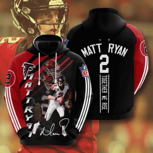 Sports Team Nfl Atlanta Falcons Sport All Over Printed Hoodie - Great For Game Day