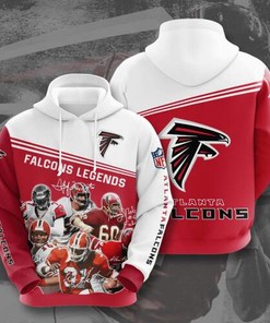 Sports Team Nfl Atlanta Falcons Sport All Over Printed Hoodie - Perfect For Cold Weather