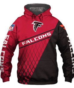 Sports Team Official Atlanta Falcons Nfl All Over Print 3D Hoodie - Perfect Apparel For The Stadium