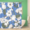 Spring Blooming Magnolia Flowers Botany Shower Curtain