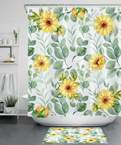 Spring Flower Shower Curtain: A Floral Delight For Your Bathroom Decor 