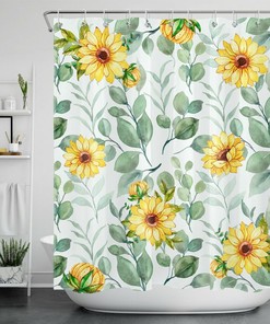 Spring Flower Shower Curtain: A Floral Delight For Your Bathroom Decor