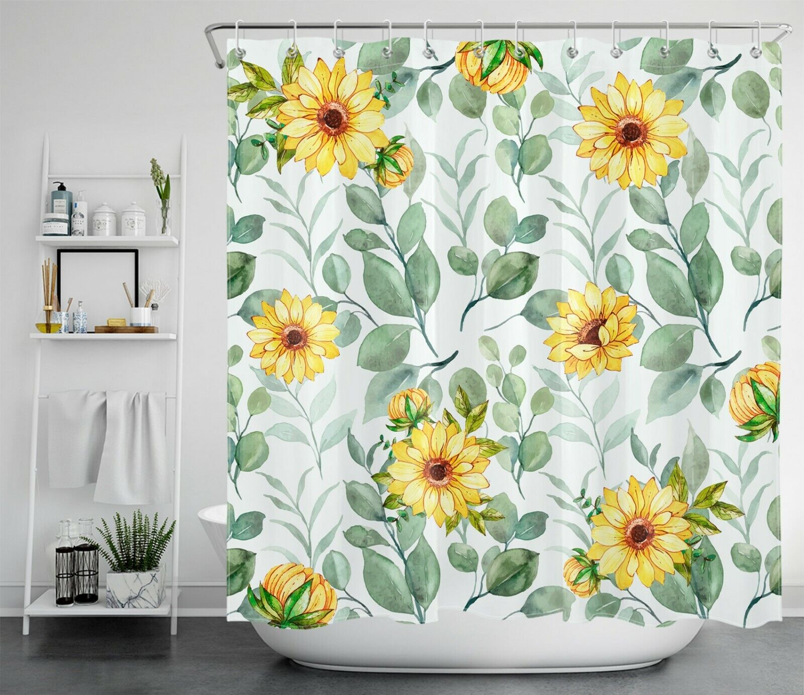 Spring Flower Shower Curtain: A Floral Delight For Your Bathroom Decor