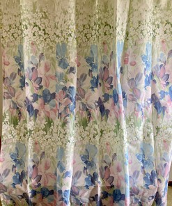 Spring Garden Floral Shower Curtain Brings A Fresh Look To Your Bathroom Decor