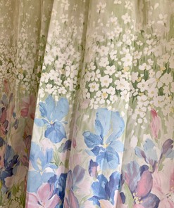 Spring Garden Floral Shower Curtain Brings A Fresh Look To Your Bathroom Decor