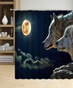 Sprout Bamboo Forest Background Waterproof Fabric Shower Curtain for a Nature-Inspired and Tranquil Bathroom Decor