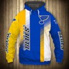 St. Louis Blues Hoodie 3D Cute Design Pullover Nhl With Custom All Over Print