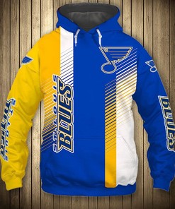 St. Louis Blues Hoodie 3D Cute Design Pullover Nhl With Custom All Over Print