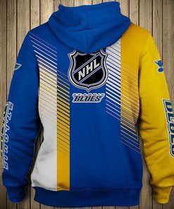 St. Louis Blues Hoodie 3D Cute Design Pullover Nhl With Custom All Over Print