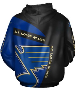 St. Louis Blues Hoodie 3D Zip Hoodie Gift For Fans With All Over Print Zip Up Hoodie Men