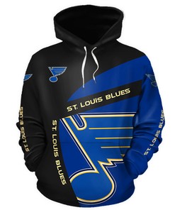 St. Louis Blues Hoodie 3D Zip Hoodie Gift For Fans With All Over Print Zip Up Hoodie Men