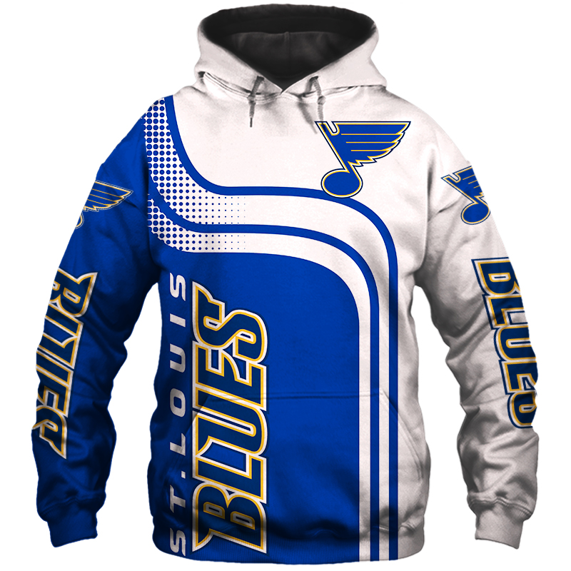 St. Louis Blues Hoodie Pullover Zip Hoodie Gift For Fans With Gifts For Father'S Day