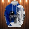St. Louis Blues Hoodie Ultra Death Graphic Halloween Gift With 3D Printed Hoodies