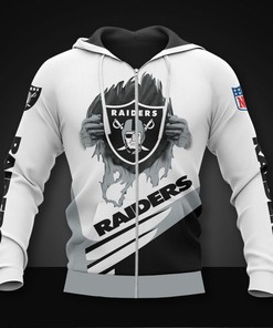 Stand Out In The Crowd With This All Over Print Las Vegas Raiders Cool Graphic Hoodie