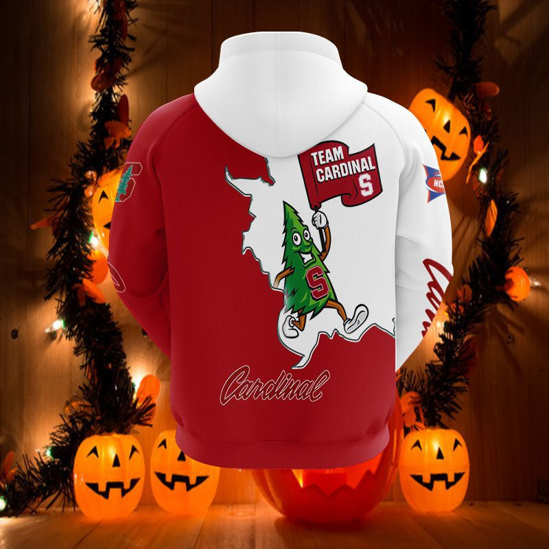 Stanford Cardinal Hoodie 3D Mascot Printed Gifts For Fans With Mens 3D Hoodies