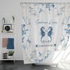 Starfish Shower Curtain For Beach Themed Bathroom - Coastal Shower Curtain With Seashorse