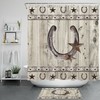 Starry Night Bathroom Curtain Design