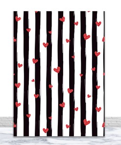Stars And Stripes Trump 2020 Shower Curtain For Bathroom
