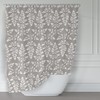 Stars Gray Background Cute Shower Curtain Bathroom Decoration With Starry Design 