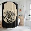 Statement Piece Boho Moon Shower Curtain To Elevate Bathroom Decor