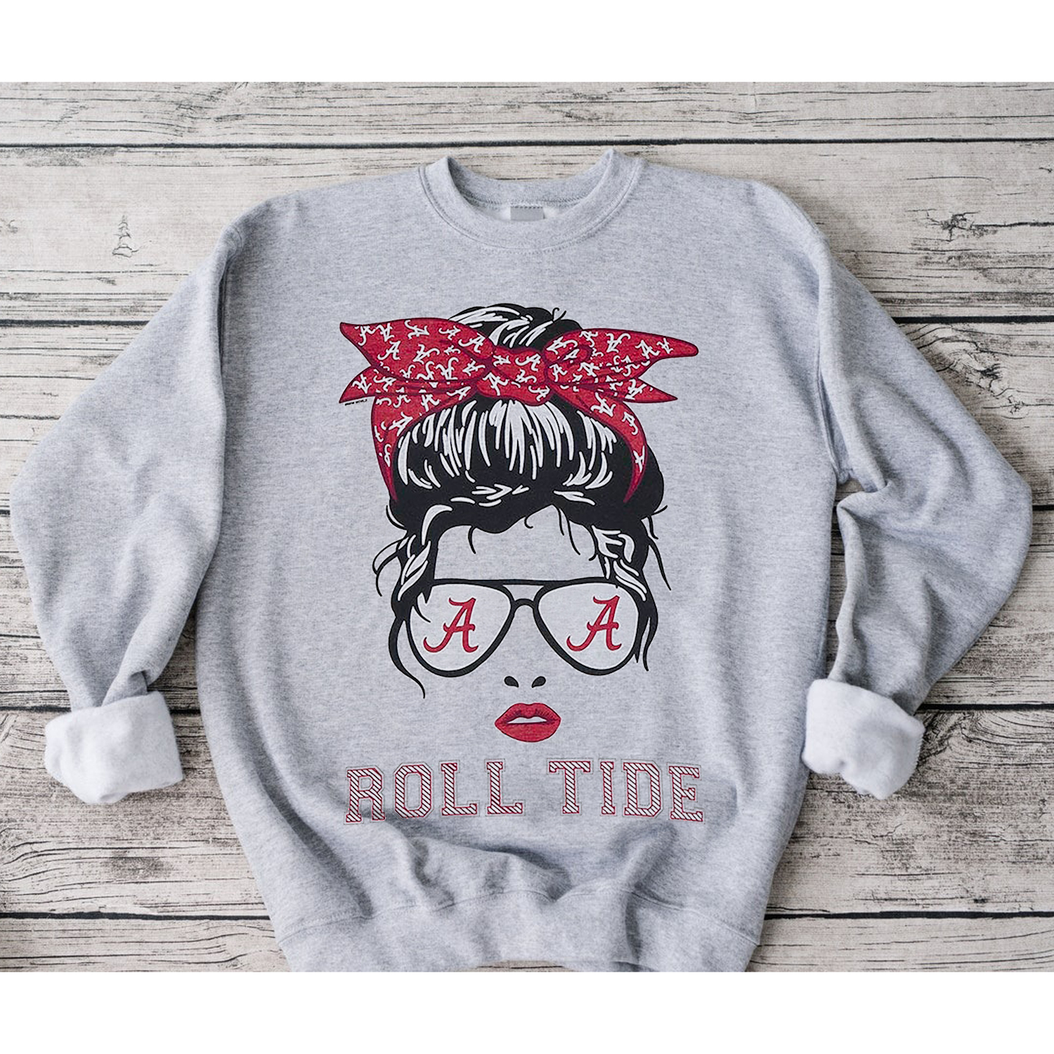Stay Casual And Cute With Messy Bun Alabama T-Shirt