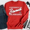 Stay Classic with NCAA - Alabama Crimson Tide Crew Neck Sweatshirt from 1990s